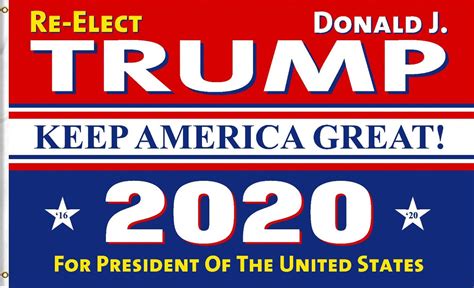 New Flag 3x5 Trump Keep America Great 2020 Flag For 2020 Presidential