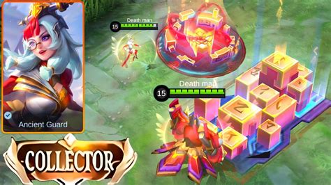 Edith Collector Red Bastion Skin Mlbb Edith Best Build Gameplay