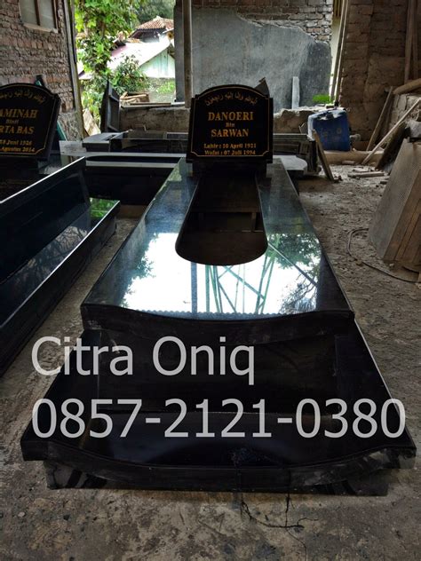 Batu Nisan Prasasti Peresmian Makam Bahan Marmer Granit Body