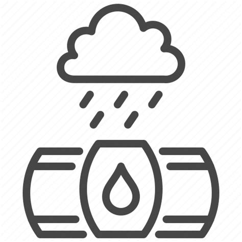 Rainwater Harvesting Icon