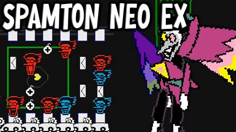 SPAMTON NEO EX Boss Fight Deltarune Chapter 2 Mod YouTube