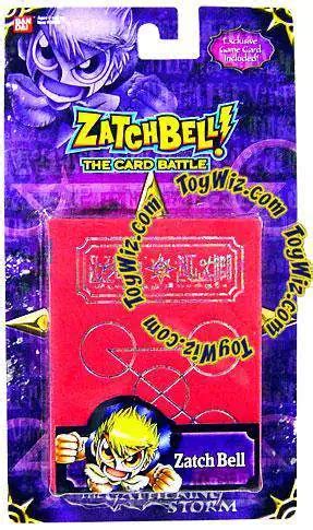 Zatch Bell Card Battle Game Gathering Storm Zatchs Red Spell Book