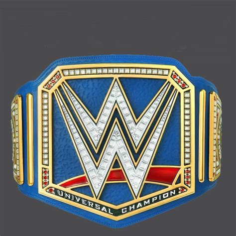 Universal Championship Replica Title Belt Blue Brass 2mm Adult Size Etsy