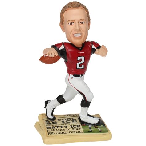 Matt Ryan Atlanta Falcons Newspaper Base Bobblehead Figurine