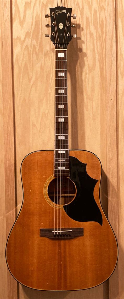 1975 Gibson Sj Deluxe Natural Guitars Acoustic Imperial Guitar