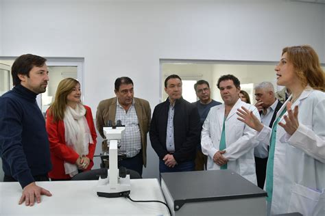 Watson Y Kreplak Inauguraron El Laboratorio Municipal De An Lisis