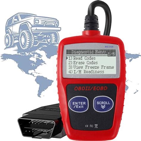 Autel Maxiscan Ms Obd Scanner Enhanced Engine Fault Code Reader