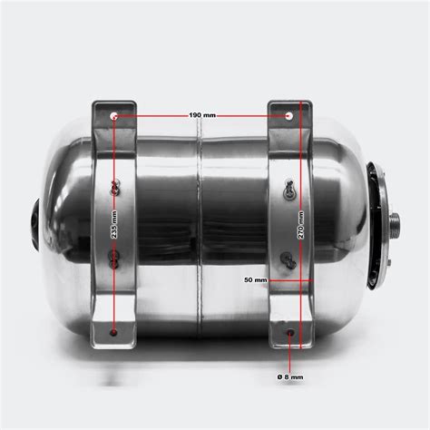 Buy L Inox Pressure Tank Vessel Water Epdm Membrane Domestic