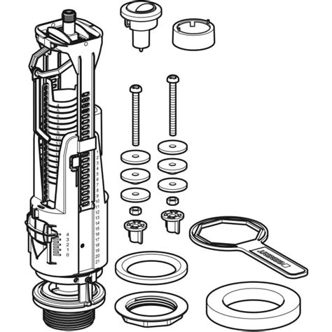 geberit type  flush valve dual flush geberit product catalogue
