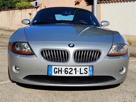 Bmw Z E Roadster I Ch Ba Pack Luxe Cabriolet Gris Occasion