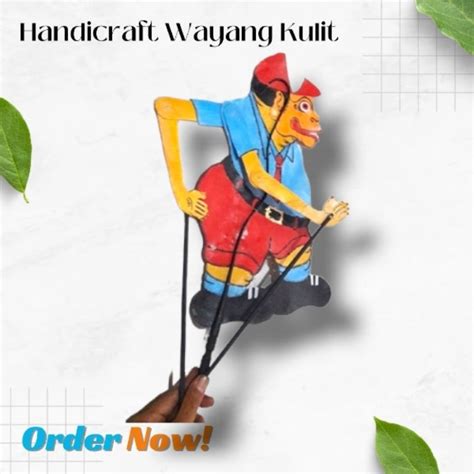 Jual Wayang Kulit Bagong Sekolah Alusan Ukuran Standar Dalang Shopee