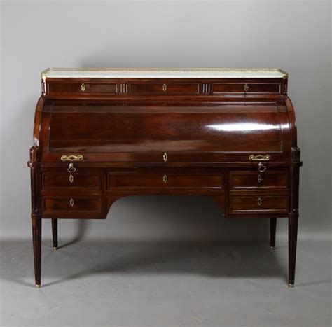 Proantic Bureau Cylindre Louis Xvi