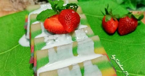 Resep Kue Pepe Pelangi Enak Dan Mudah Cookpad