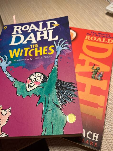 Roald Dahl The Witches James And The Giant Peach Fiction