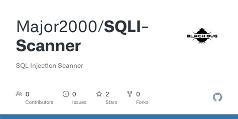 Github Major2000 Sqli Scanner Sql Injection Scanner