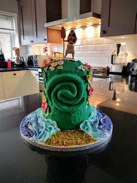 Moana birthday cake | Moana birthday cake, Cake decorating, Cake