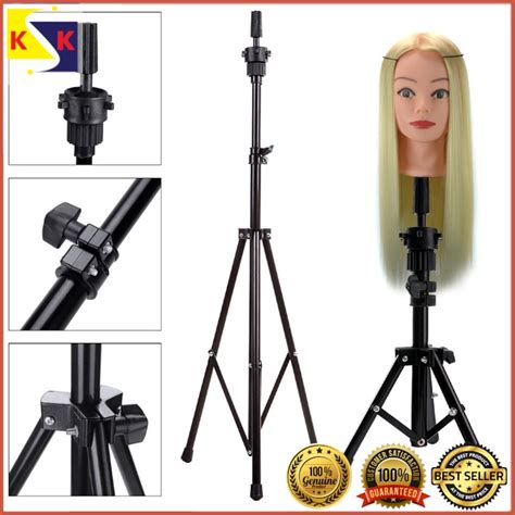 Salon Barber Hairdressing Tripod Stand G Clamp Stand Hair Mannequin