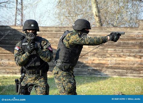 Serbian Gendarmerie Operators Editorial Image | CartoonDealer.com #88062426