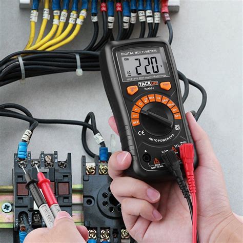 Digital Multimeter Auto Ranging With Nvc Test Voltage Ohm Diode