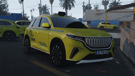 Togg C Suv T10x Taksi Replace Add On Unlocked GTA5 Mods