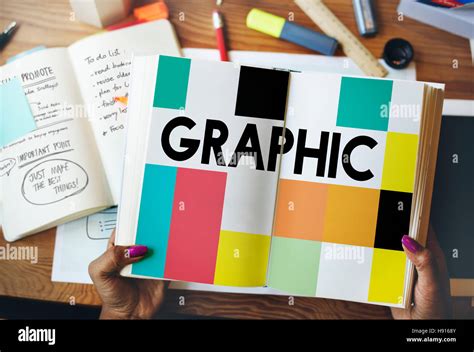 graphic creative design visual art concept stock photo alamy