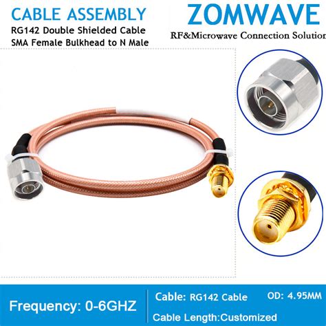 Sma Cable Type N Cable Sma To Type N Cable Assembly Type N Male