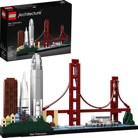 LEGO Architecture Skyline Collection 21043 San Francisco Building Kit ...