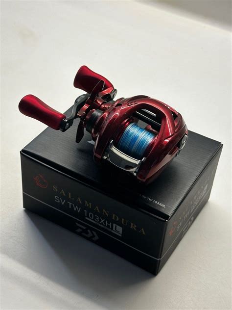 Daiwa Salamandura SV TW 103XHL BC REEL Sports Equipment Fishing On