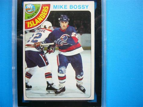 O Pee Chee Hockey Card Mike Bossy Rookie Ksa Ex Nm