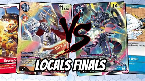 Jesmon Vs Gabumon Bond Of Friendship Locals Finals Digimon TCG