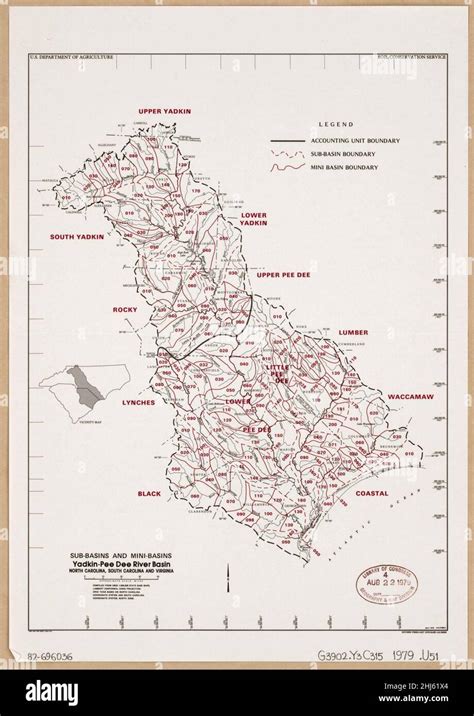 Sub-basins and mini-basins, Yadkin-Pee Dee River Basin, North Carolina ...