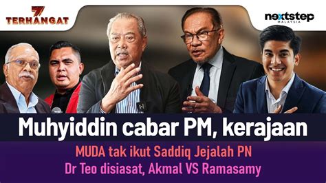 Hangat Muhyiddin Cabar Pm Muda Tak Ikut Ss Join Jejalah Pn Dr Teo