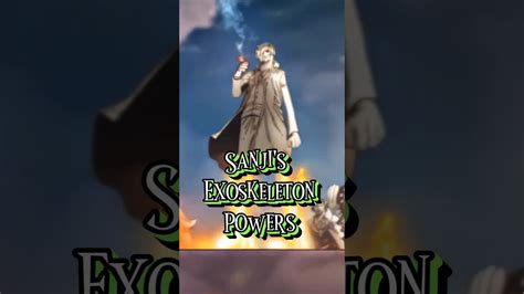 Sanji S Exoskeleton Powers In One Piece Anime Onepiece YouTube