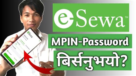 How To Reset Esewa Mpin Esewa Ko Password Kasari Herne Youtube