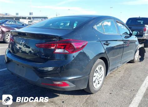 2020 Hyundai Elantra SE KMHD74LF7LU011073 Bid History BidCars