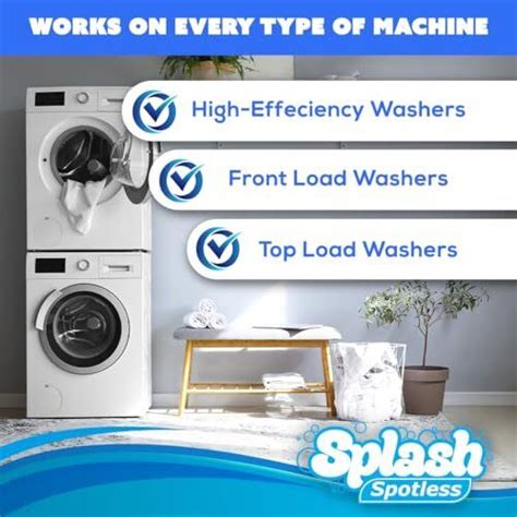 Generic Splash Spotless Washing Machine Cleaner For He Front Load And Top Load Ebay