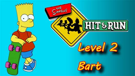 PS2 Let S Play The Simpsons Hit And Run Level 2 Bart 100 Complete