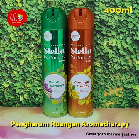 Jual Stella Pengharum Ruangan Aromatheraphy Cananga Verbena Semprot