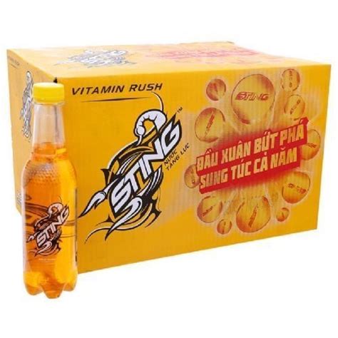 【vietnam】sting Ginseng Energy Drink 330 Ml Nuoc Tang Luc Nhan Sam