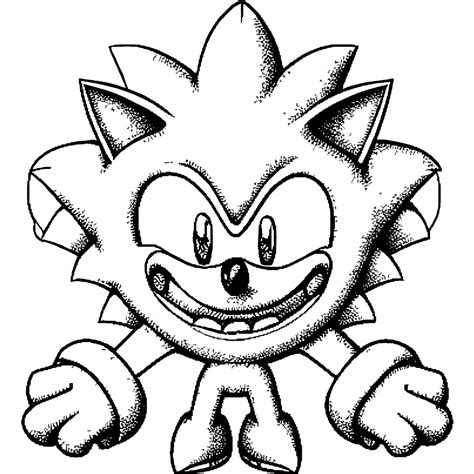 100 Imagens Para Colorir De Sonic The Hedgehog Transforme Sua Vida