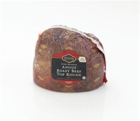 Private Selection Grab Go Angus Roast Top Round Beef Fresh Sliced