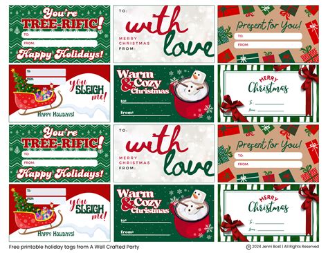 gift printable