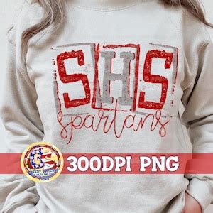 Saraland High School Spartans PNG Sublimation Saraland Spartans Png ...