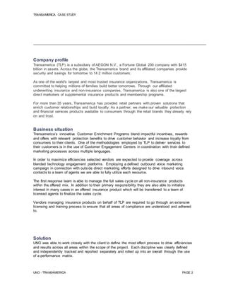 Licensed Insurance Case Study PDF