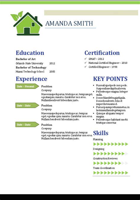 Resume Templates Microsoft Word 2023