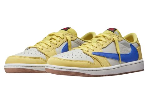 BUY Travis Scott X Air Jordan 1 Low OG WMNS Canary Kixify Marketplace