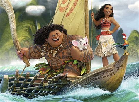 Moana and Maui Jigsaw Puzzle | PuzzleWarehouse.com