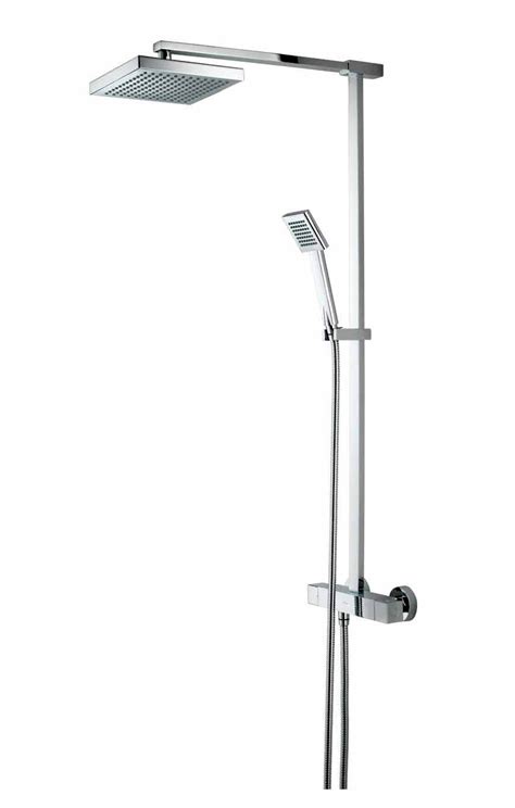 Bristan Quadrato Thermostatic Surface Mounted Shower Valve With Diverter