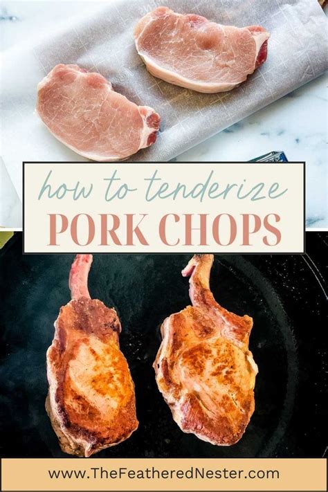 How to Tenderize Pork Chops - 3 Easy Methods | Marinated pork chops ...