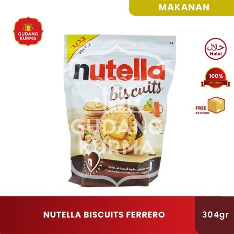 Jual Nutella Biscuits Biskuit Nutella Coklat Ferrero ORIGINAL 304gr